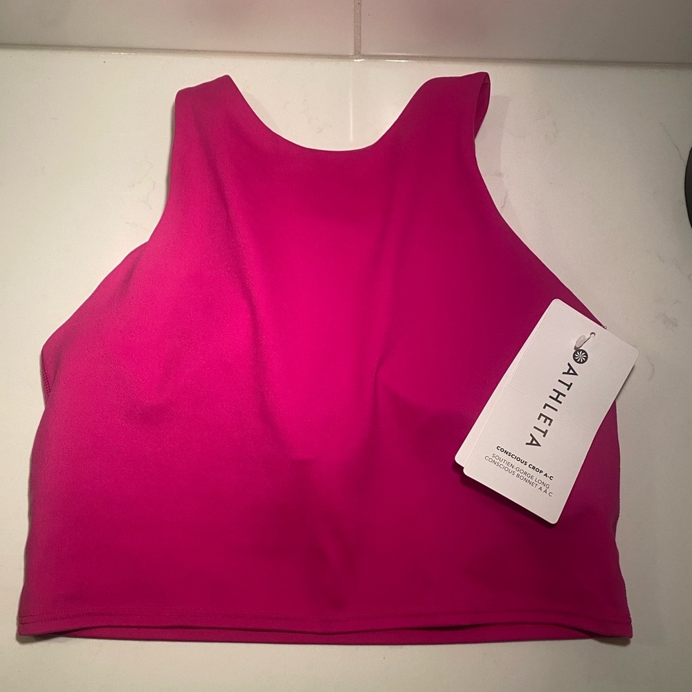 Athleta Conscious Crop Bra A-C